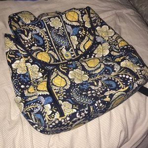 Vera Bradley Navy Backpack